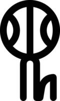 Ball icon symbol image vector