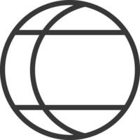 Ball icon symbol image vector