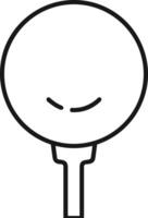 Ball icon symbol image vector