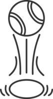 Ball icon symbol image vector