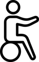 Ball icon symbol image vector