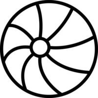 Ball icon symbol image vector