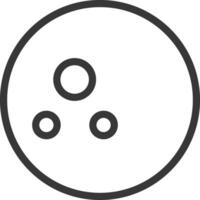 Ball icon symbol image vector