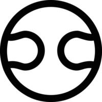 Ball icon symbol image vector