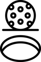 Ball icon symbol image vector
