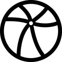 Ball icon symbol image vector