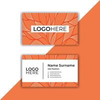 Print Professional Business Card, Template, or Visiting Card. vector