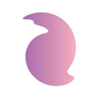 Abstracts Gradient shape vector