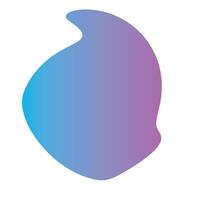 Abstracts Gradient shape vector
