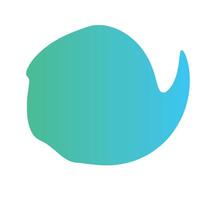 Abstracts Gradient shape vector