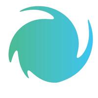 Abstracts Gradient shape vector