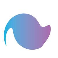 Abstracts Gradient shape vector