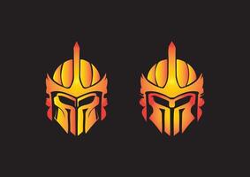 Set of Chromatic Warrior Helmets for Emblem of Valor vector