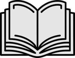 Notebook Icon isolated illustration, book, dairy vector