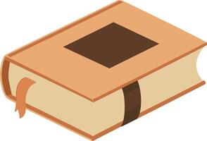 Notebook Icon isolated illustration, book, dairy vector