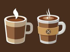 Coffee cup isolated illustration vector