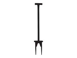 Digging tool silhouette on white background vector