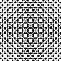 Black and white seamless abstract pattern. Background and backdrop. Grayscale ornamental design. vector