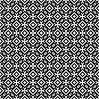 Black and white seamless abstract pattern. Background and backdrop. Grayscale ornamental design. vector