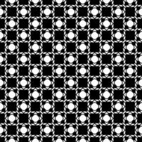 Black and white seamless abstract pattern. Background and backdrop. Grayscale ornamental design. vector