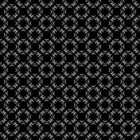 Black and white seamless abstract pattern. Background and backdrop. Grayscale ornamental design. vector