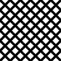 Black and white seamless abstract pattern. Background and backdrop. Grayscale ornamental design. vector