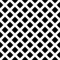Black and white seamless abstract pattern. Background and backdrop. Grayscale ornamental design. vector