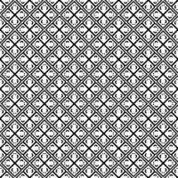Black and white seamless abstract pattern. Background and backdrop. Grayscale ornamental design. vector