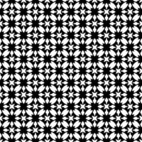 Black and white seamless abstract pattern. Background and backdrop. Grayscale ornamental design. vector