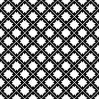 Black and white seamless abstract pattern. Background and backdrop. Grayscale ornamental design. vector