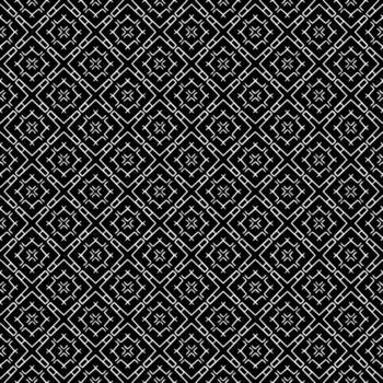 Black and white seamless abstract pattern. Background and backdrop. Grayscale ornamental design. vector
