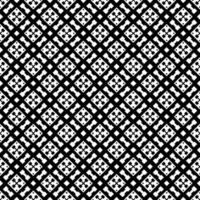 Black and white seamless abstract pattern. Background and backdrop. Grayscale ornamental design. vector