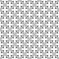 Black and white seamless abstract pattern. Background and backdrop. Grayscale ornamental design. vector