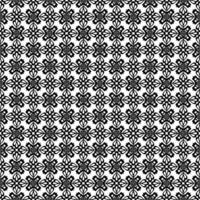 Black and white seamless abstract pattern. Background and backdrop. Grayscale ornamental design. vector