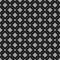 Black and white seamless abstract pattern. Background and backdrop. Grayscale ornamental design. vector