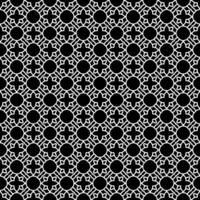 Black and white seamless abstract pattern. Background and backdrop. Grayscale ornamental design. vector