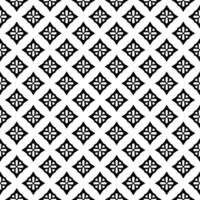 Black and white seamless abstract pattern. Background and backdrop. Grayscale ornamental design. vector