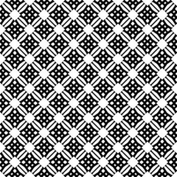 patrón abstracto sin costuras en blanco y negro. fondo y telón de fondo. diseño ornamental en escala de grises. vector