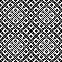 Black and white seamless abstract pattern. Background and backdrop. Grayscale ornamental design. vector