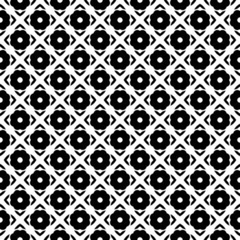 patrón abstracto sin costuras en blanco y negro. fondo y telón de fondo. diseño ornamental en escala de grises. vector