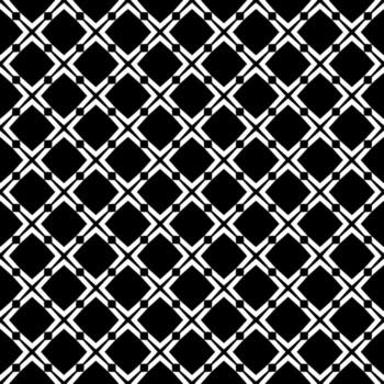 patrón abstracto sin costuras en blanco y negro. fondo y telón de fondo. diseño ornamental en escala de grises. vector