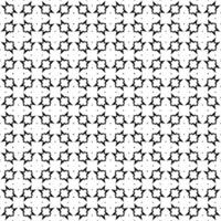 Black and white seamless abstract pattern. Background and backdrop. Grayscale ornamental design. vector