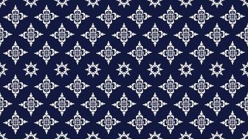 seamless pattern with geometric ethnic vector