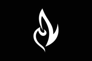 fire design with a modern concept vector