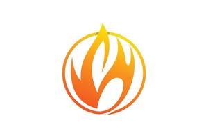 fire design with a modern concept vector