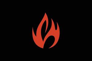 fire design with a modern concept vector