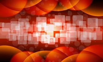 red orange gradient circle backdrop with transparent squares. vector