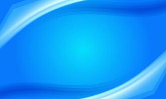 Abstract blue liquid gradient creative banner. smooth color blank space. vector