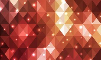 Colorful dynamic backdrop with rhombus. Glitter abstract illustration with rectangular shapes. vector