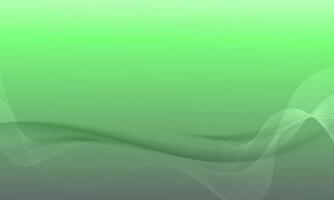 Abstract green background with soft wave. wavy blur soft green. vector